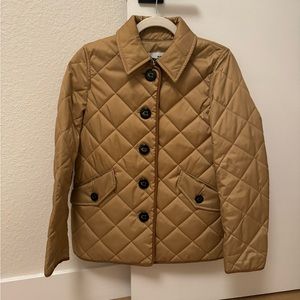 Coach Quilted Tan Jacket
